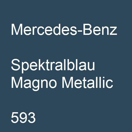 Mercedes-Benz, Spektralblau Magno Metallic, 593.